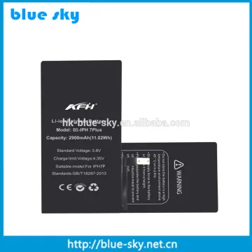 3.85V 2910mAh replacement China mobile phone battery for iphone 7 plus mobile battery