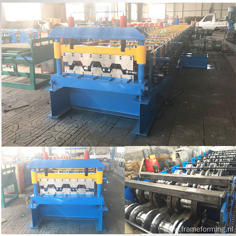 Floor deck rolling machine good quality