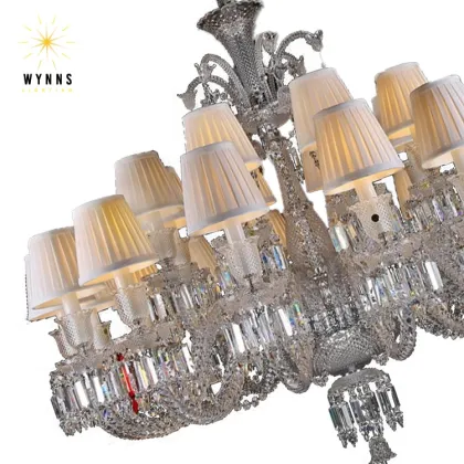 French Luxury Baccarat Zenith Crystal Chandelier