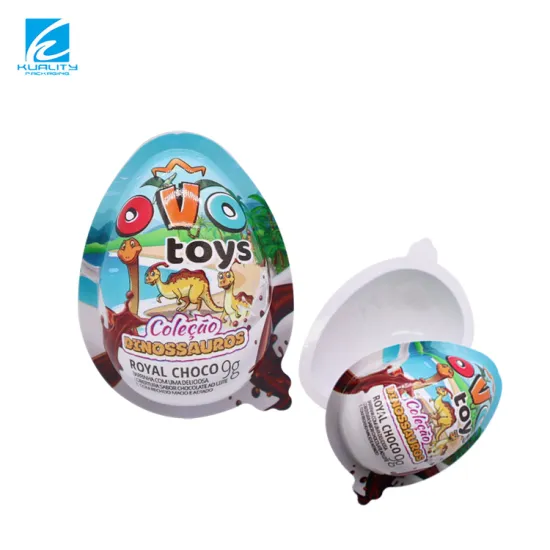 Custom Printed Plastic Food Packaging Box for Joy Egg, Candy, and Chocolate