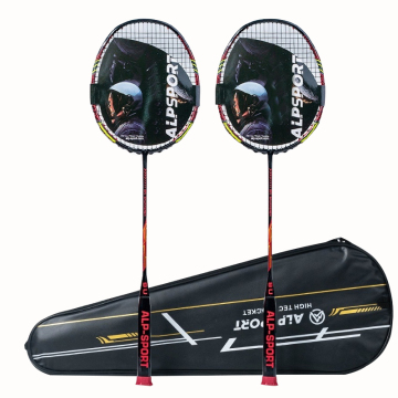 Ultraleicht 9U Badmintonschläger mit Kohlefaser und Vollpu -Griff