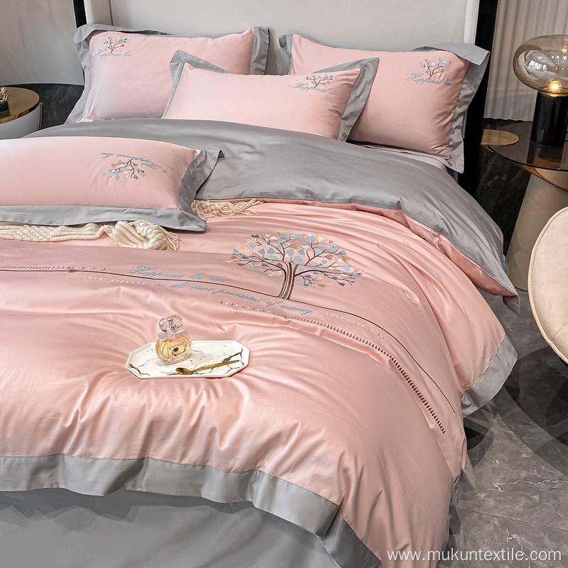 Premium bedding set 100% cotton luxury