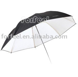 33'' White Black Flash Studio Light Umbrella Softbox