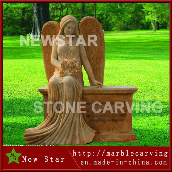 Factory Direct Granite Memorial Monument Gravestone of Angel