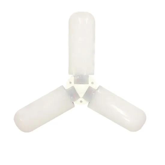 Three-Leaf Fan Bulb Light E27 45W White Warm Indoor Decoration LED Lamp