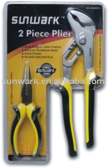 2 Pcs Combination Pliers Set