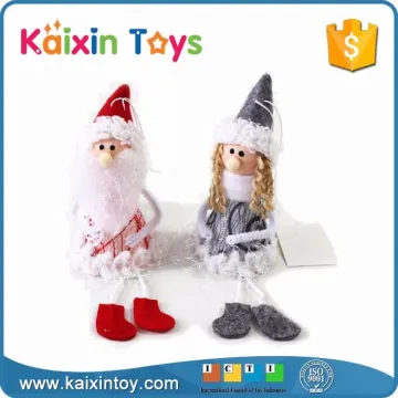 10255306 Hot Selling Funny Design Plush Christmas Ornament
