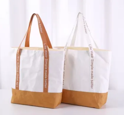 Expandable Tyvek Grocery Bag