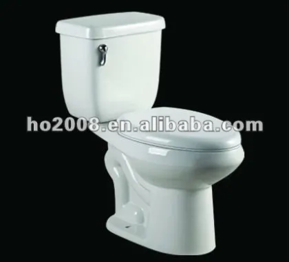 Ceramic Siphon Two piece Toilet