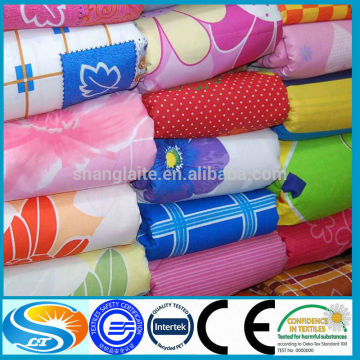 wholesale designer print cotton cheap bedding linen fabric