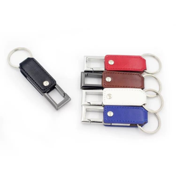 Pendrive USB in pelle marrone