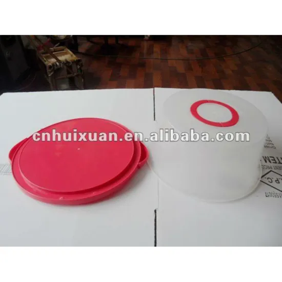 clear round plastic cake box