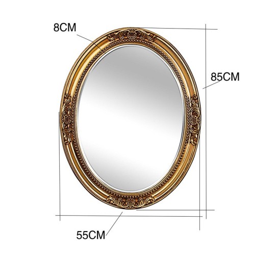 Home decorative Oval wall mirrors
