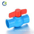 Thailand Standard PVC Water Ball Valve in 1/2 to 4 Inches: Blue and Red Options