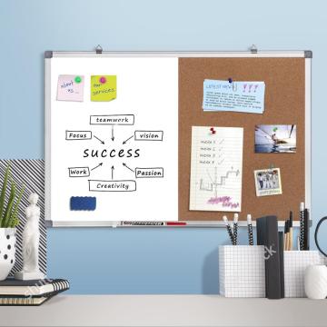 Wall Mounted 24X36inch Combination White Board for Home