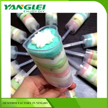 plastic heart shaped cake shooter