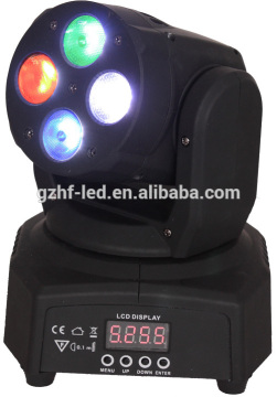 Professional Mini 4PCS LED Moving Head Light For DJ Equipment
