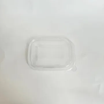 PET lid for rectangular paper tray