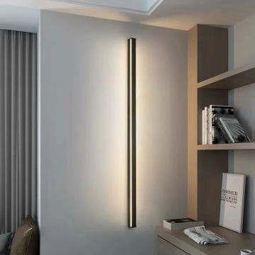 AMY Sheng Indoor Simple Atmosphere Long Strip Wall Lamp for Living Room Hotel LED Lighting Fixture