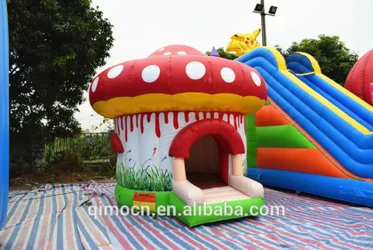 Funny inflatable Mushroom jumping castle,Inflatable Mushroom bounce houses,Inflatable Mushroom bouncy castle for sale