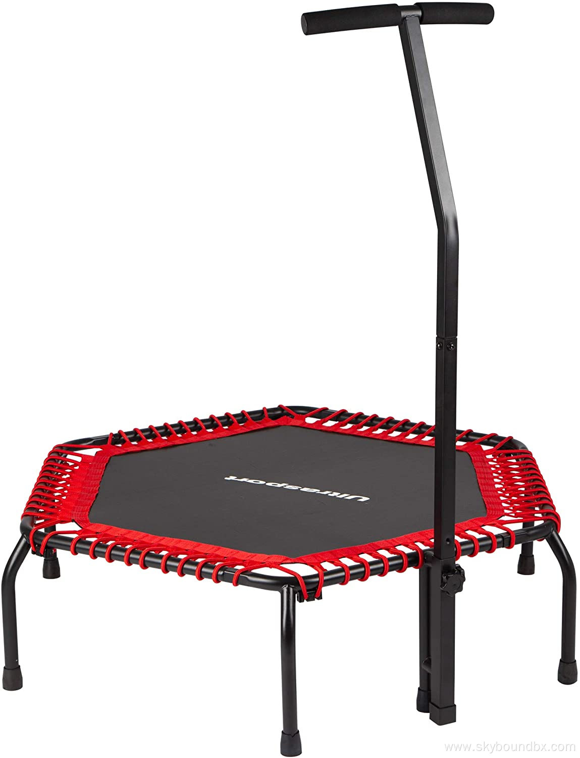 Sports Trampoline with Stable Handle Bar