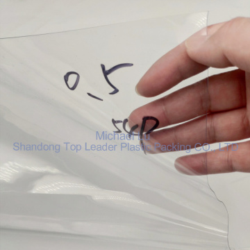 0.5-1mm thick transparent flexible PVC sheet roll