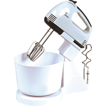 Professional food mixer with bowl