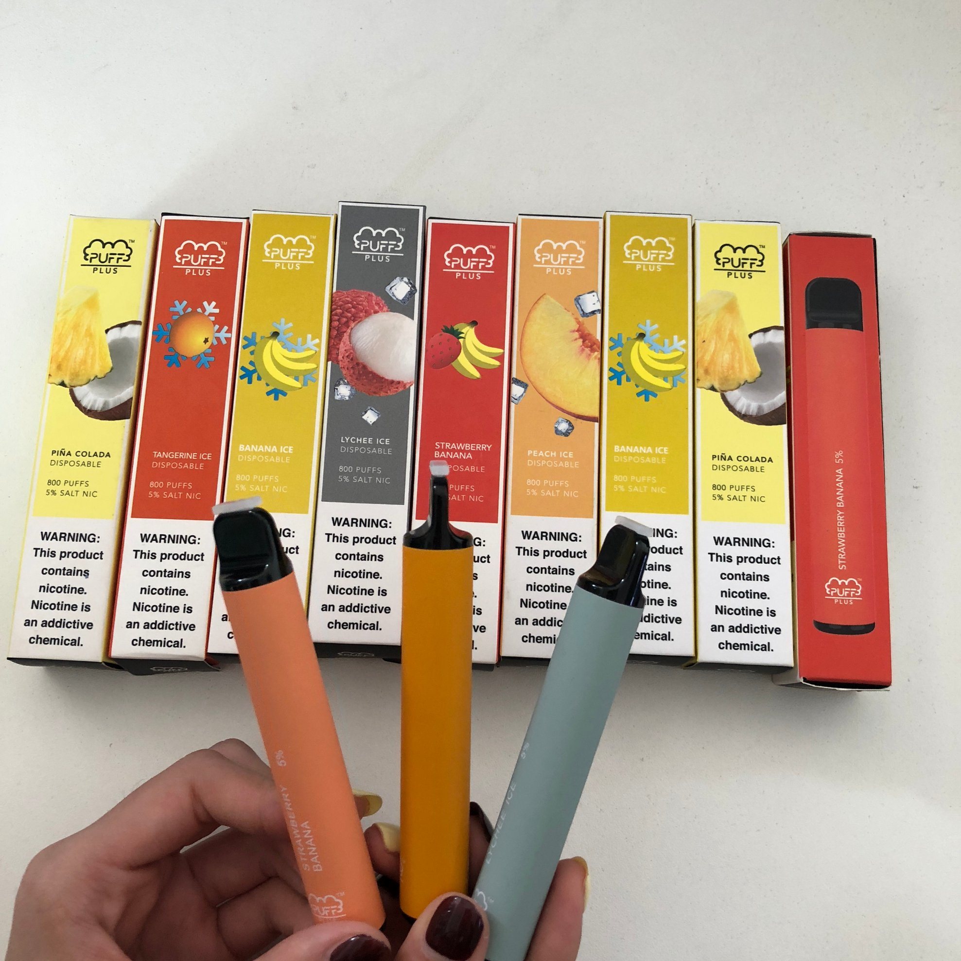 60 Typles Puff Plus Vape dùng một lần