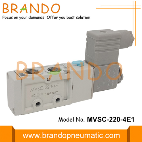 Mindman Tipo MVSC-220-4E1 Valvola di solenoide pneumatica 1/8 &#39;&#39; 1/4 &#39;&#39;