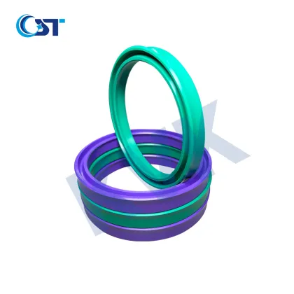 Polyurethane rubber lip seal