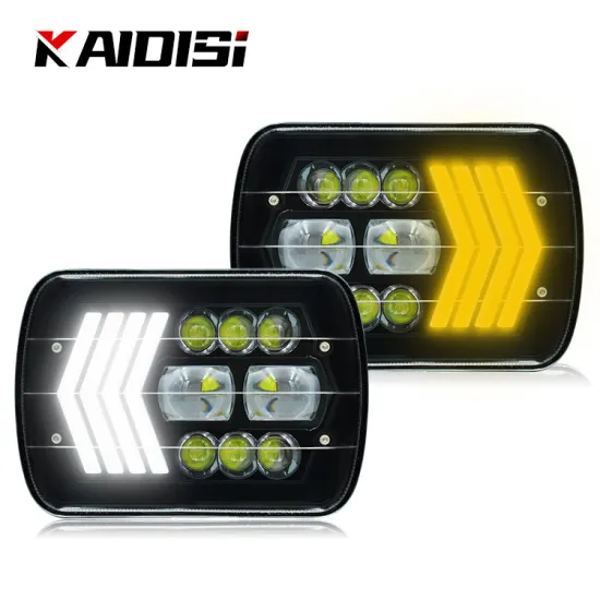 Auto Lighting System: High-Power 7-inch 80W Headlamp with Daytime Running Light and Turn Signal Function for ATV and Trucks