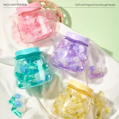Soft & Clean: Long-Lasting Fragrance Laundry Detergent Beads for Freshly Washed Clothing