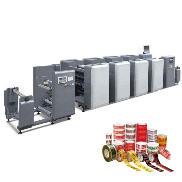 Hot Selling JA-900 4 Colors UV Dryer Offset Printing Machine for Packaging Tape