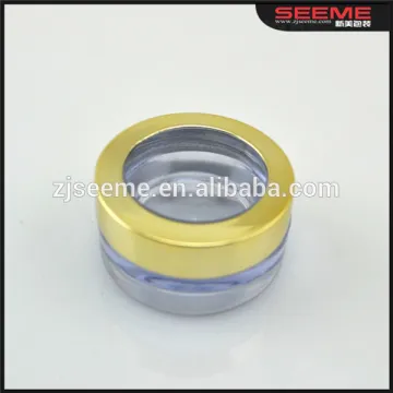 5g plastic clear sample jar face cream jars cosmetic mini jar wholesale