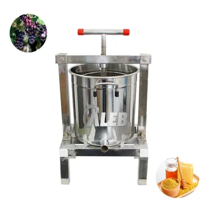 New Stainless Steel Honey Press Machine: 304 Grade Bee Hive Extractor