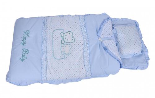 マルチ デザイン 2 つ赤ちゃん寝袋と枕