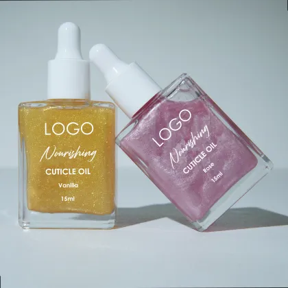 2024 New Arrival Private Label Glitter Nail Cuticle Oil Bottle Custom Huile Oil
