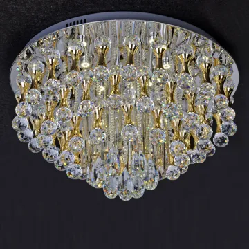 custom led chandelier ceiling lamp stainless steel