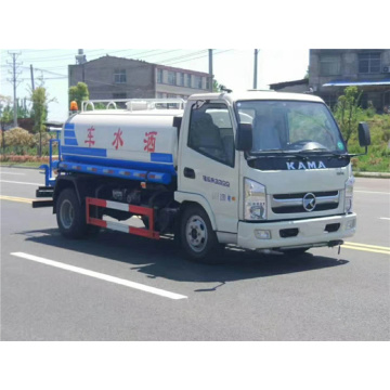 KAMA 3300 wheelbase 5 cubic meter water truck