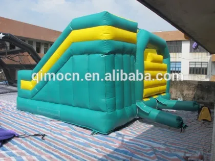 Kids Inflatable Jumping Castles , Robin Hood theme Inflatable bouncy castle with slide