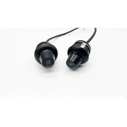 Universal Car Lights Accessory - Rearview Mirror Angel Wings Decorative Light