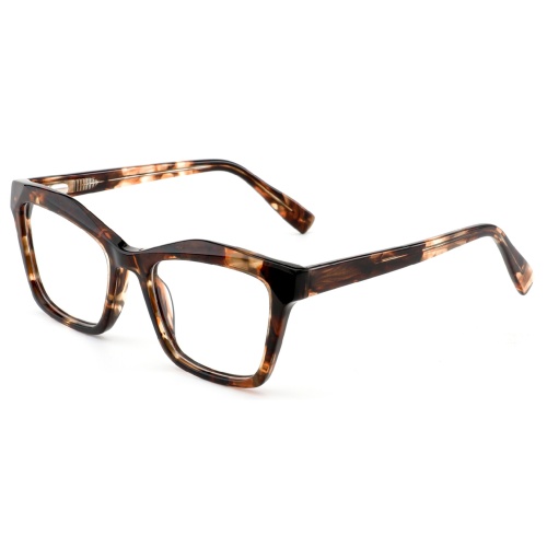 Low MOQ Geometric Acetate Eyeglasses Frame