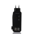 EU Plug Universal Travel 4 USB-poortoplader