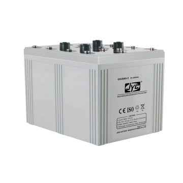 JYC Battery 2V 2000ah - แบตเตอรี่วงจรลึกสำหรับพลังงานแสงอาทิตย์, ลม, ระบบโทรคมนาคม