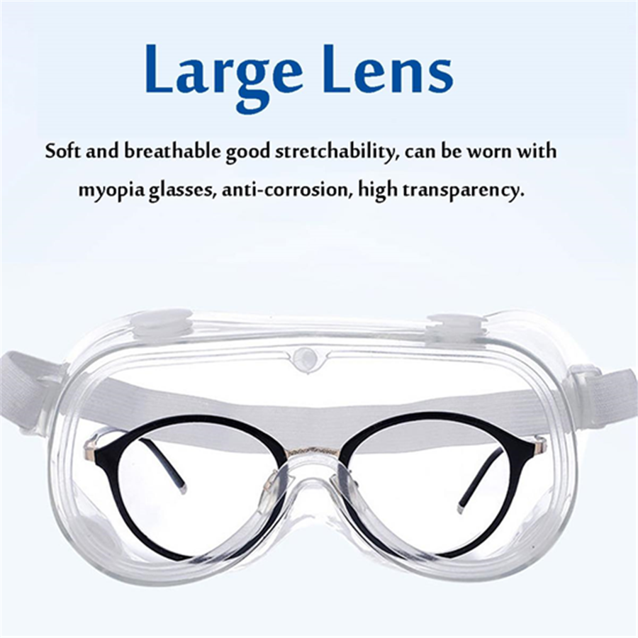 Large Lens Safety Goggles