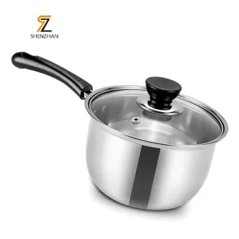 Wholesale Cooking Sauce Pan with Tempered Glass Lid for Home Use
