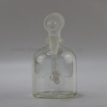 Cute Small DAB Rig Watering Flowers Crystal Glass Oil Rig