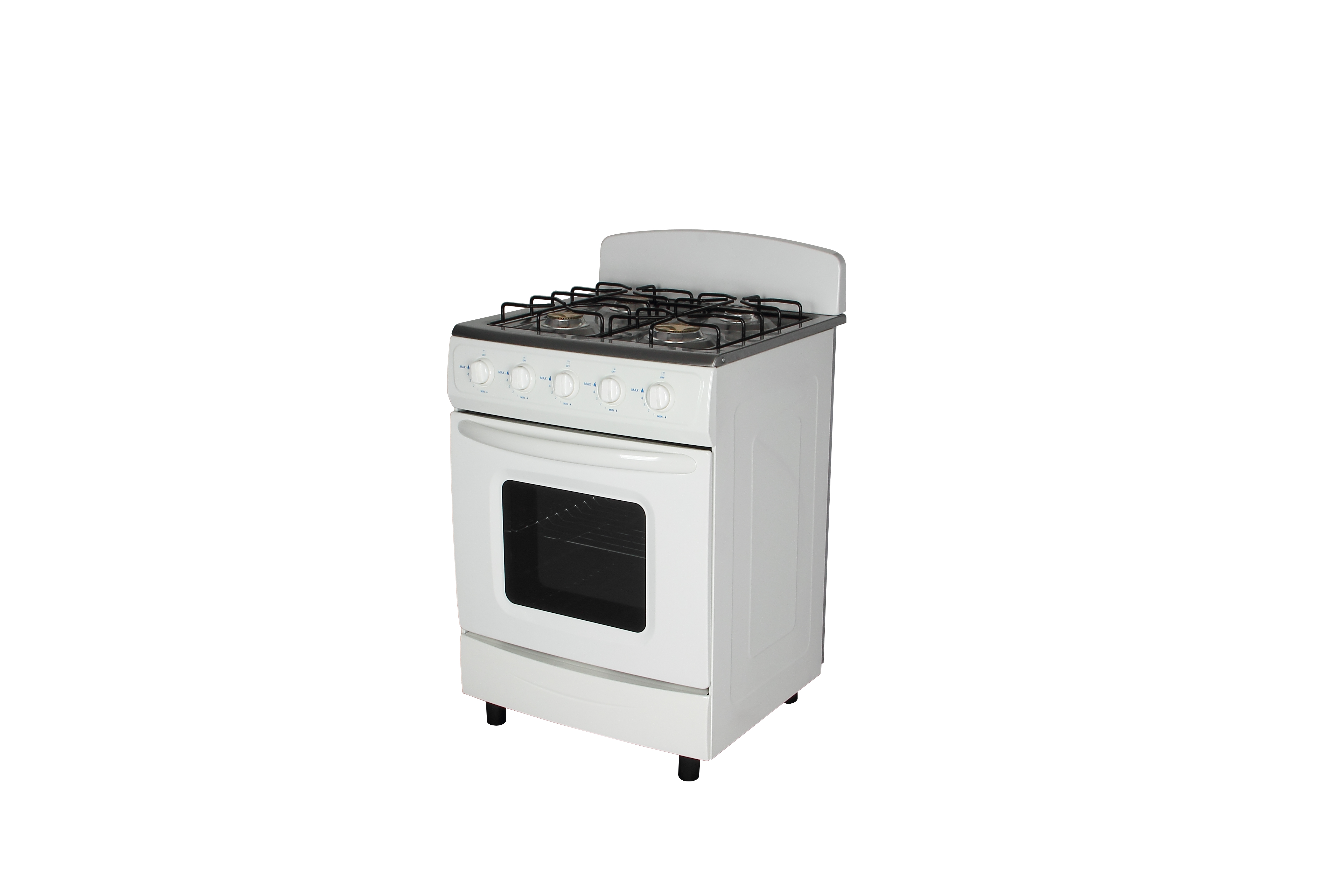 4 BURNERS GAS FREESTANDING OVEN 