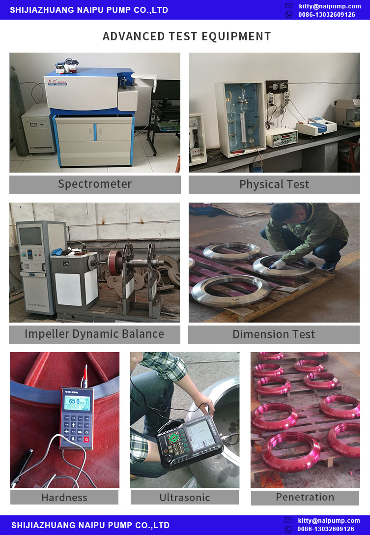 slurry pump Test Equipment