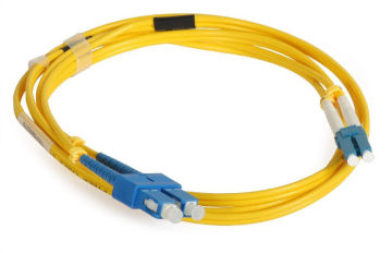 Customized Sm Duplex Optical Fiber Sc / Lc Patch Cord 2.0mm Lszh